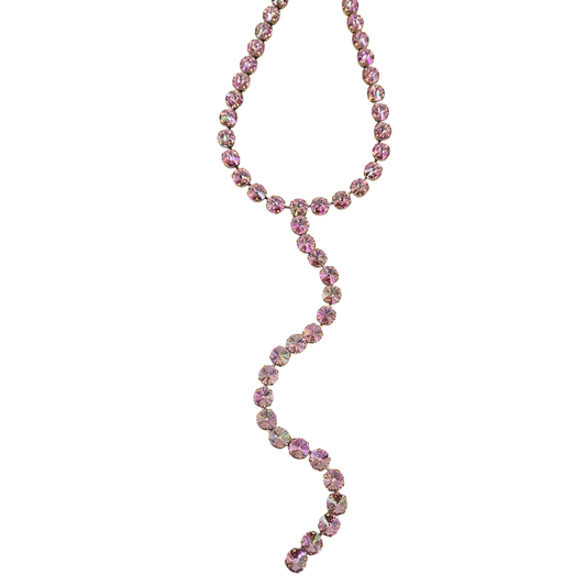 TOVA - L.A. Necklace - Light Rose Glimmer