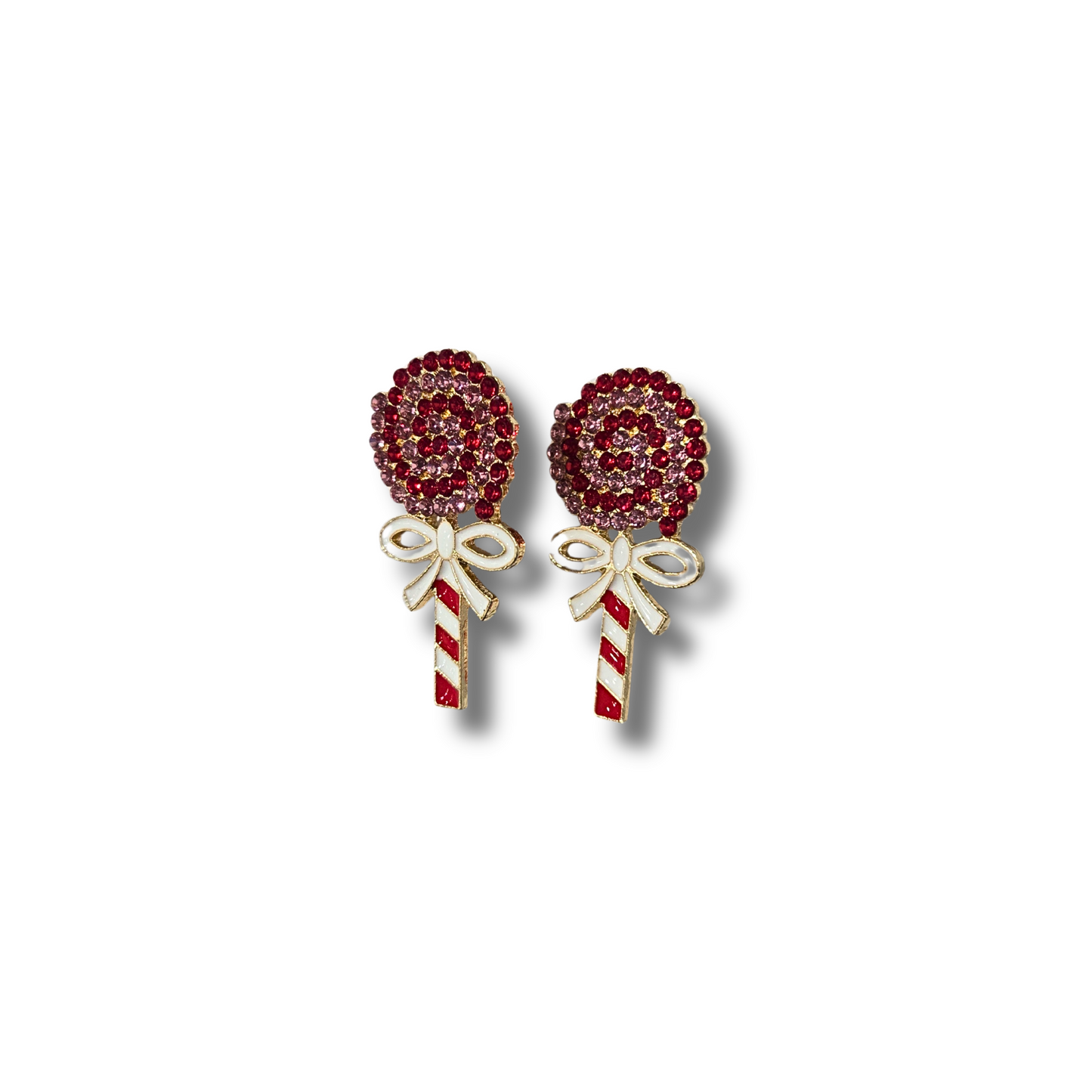 Jeweled Lollipop Earrings