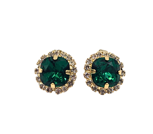 Sienna - Mega Studs in Green