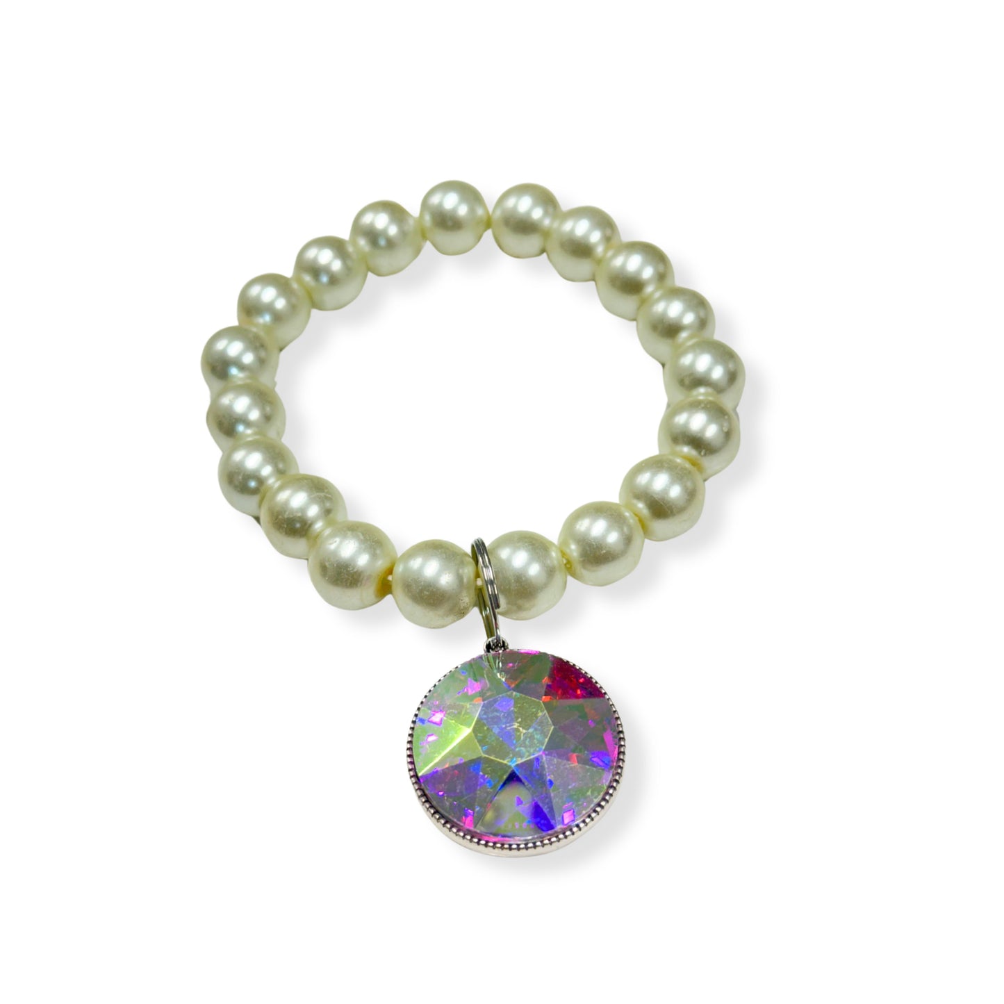 AB Crystal Pearl Bracelet