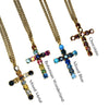 TOVA - The Cross Necklace - 4 Colors!