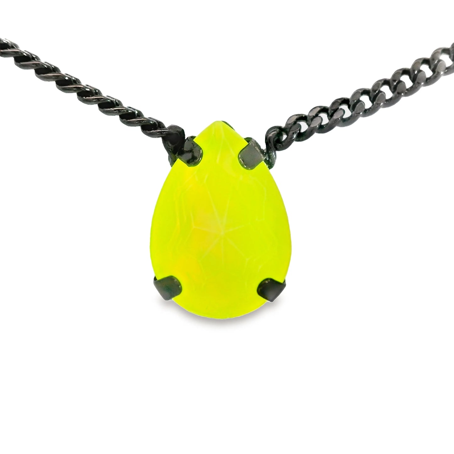 TOVA - The Lumi Gunmetal Electrics Necklace - 5 Colors