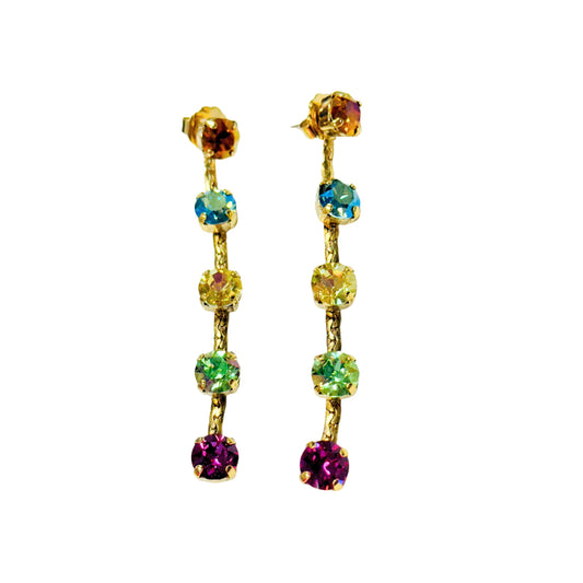 Tova - Domini Earrings in Candy Crush