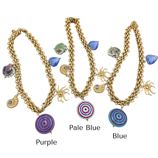 TJ - Cosmic Charm Necklace (3 colors)