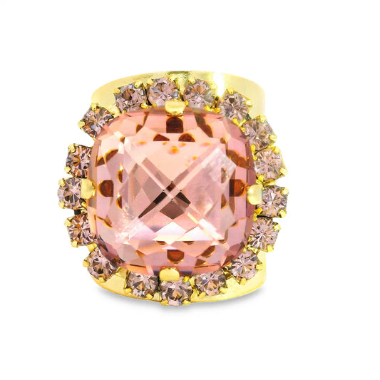 TOVA - The Cambrie Ring in Blush