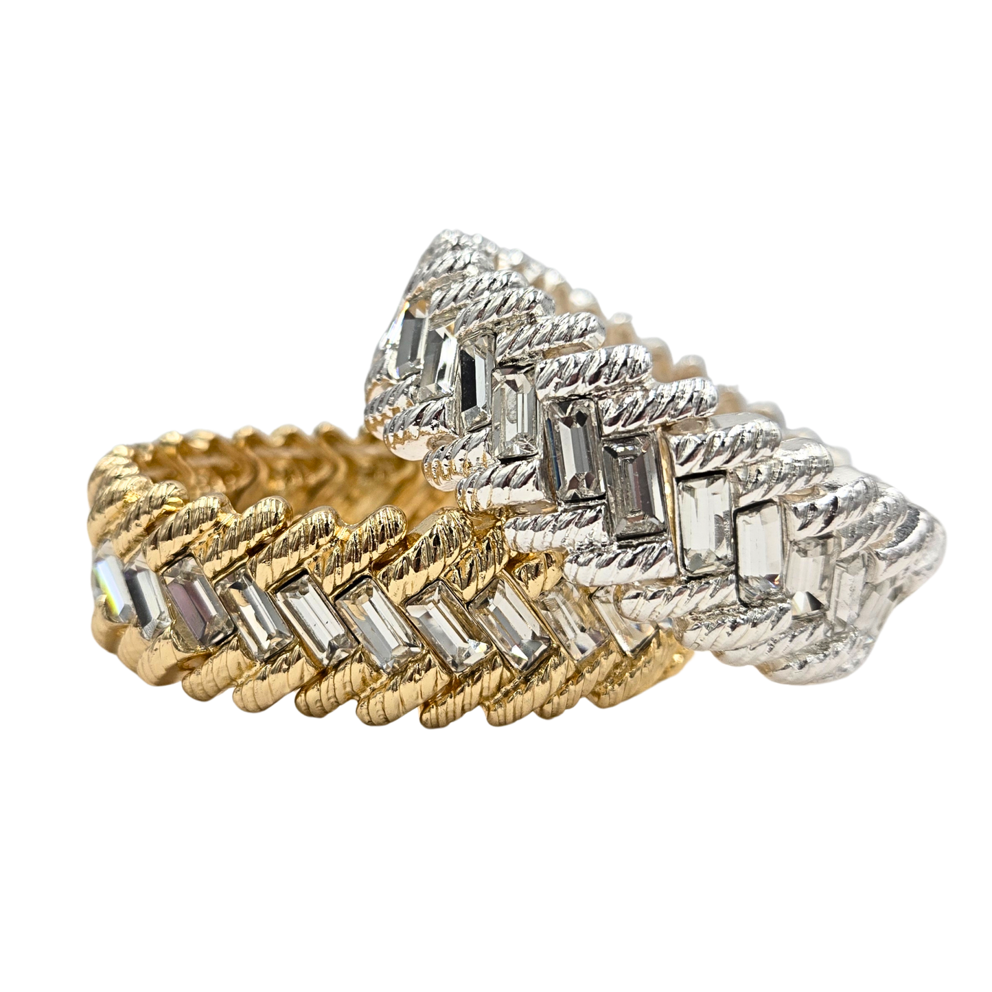 Jeweled Rope Stretch Bracelet (2 colors)