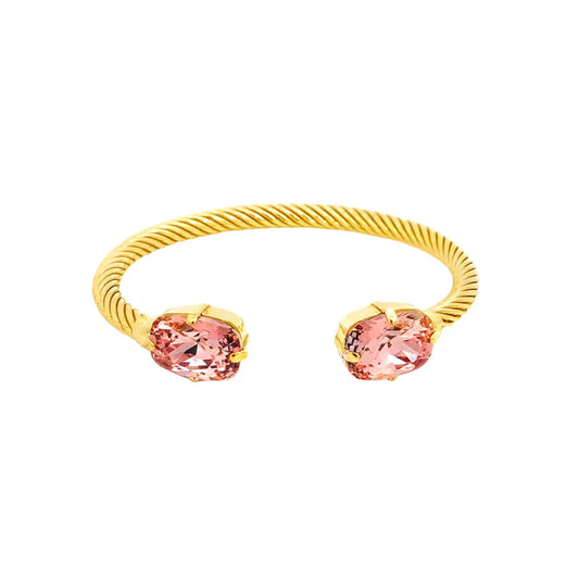 TOVA - Charlotte Cuff in Cushion Cut - Rosaline