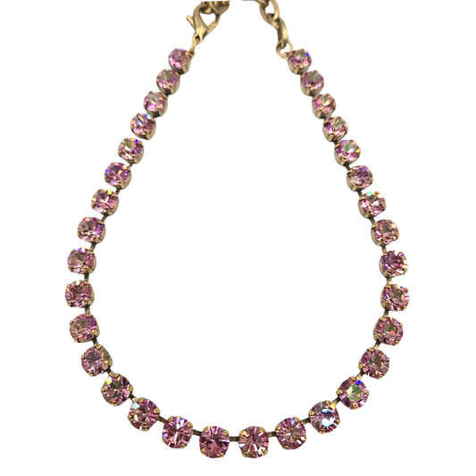 TOVA - The Oakland Necklace - Light Rose Glimmer