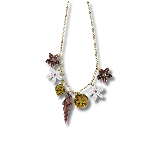 Rose' on the Beach Necklace