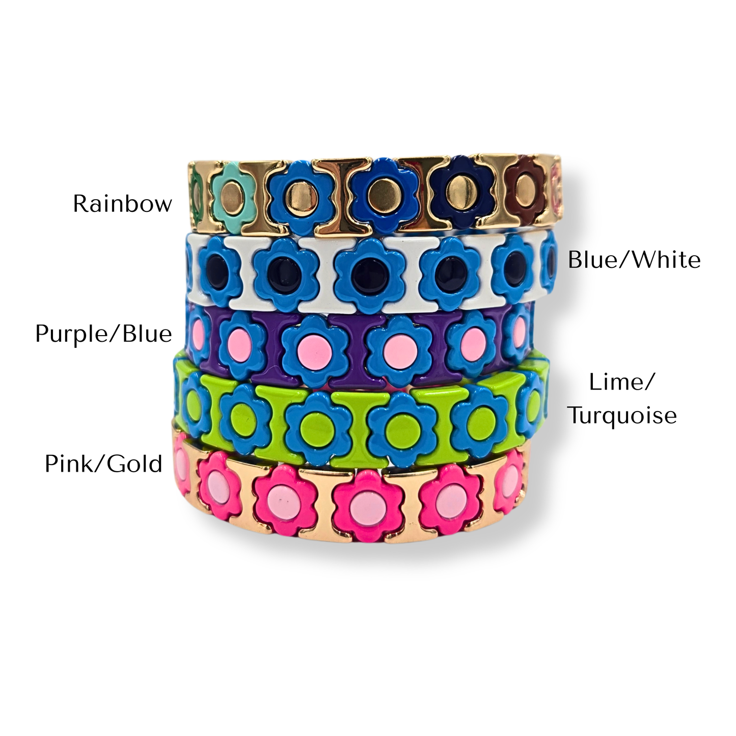 Garden Party Stretch Bracelet (5 colors)