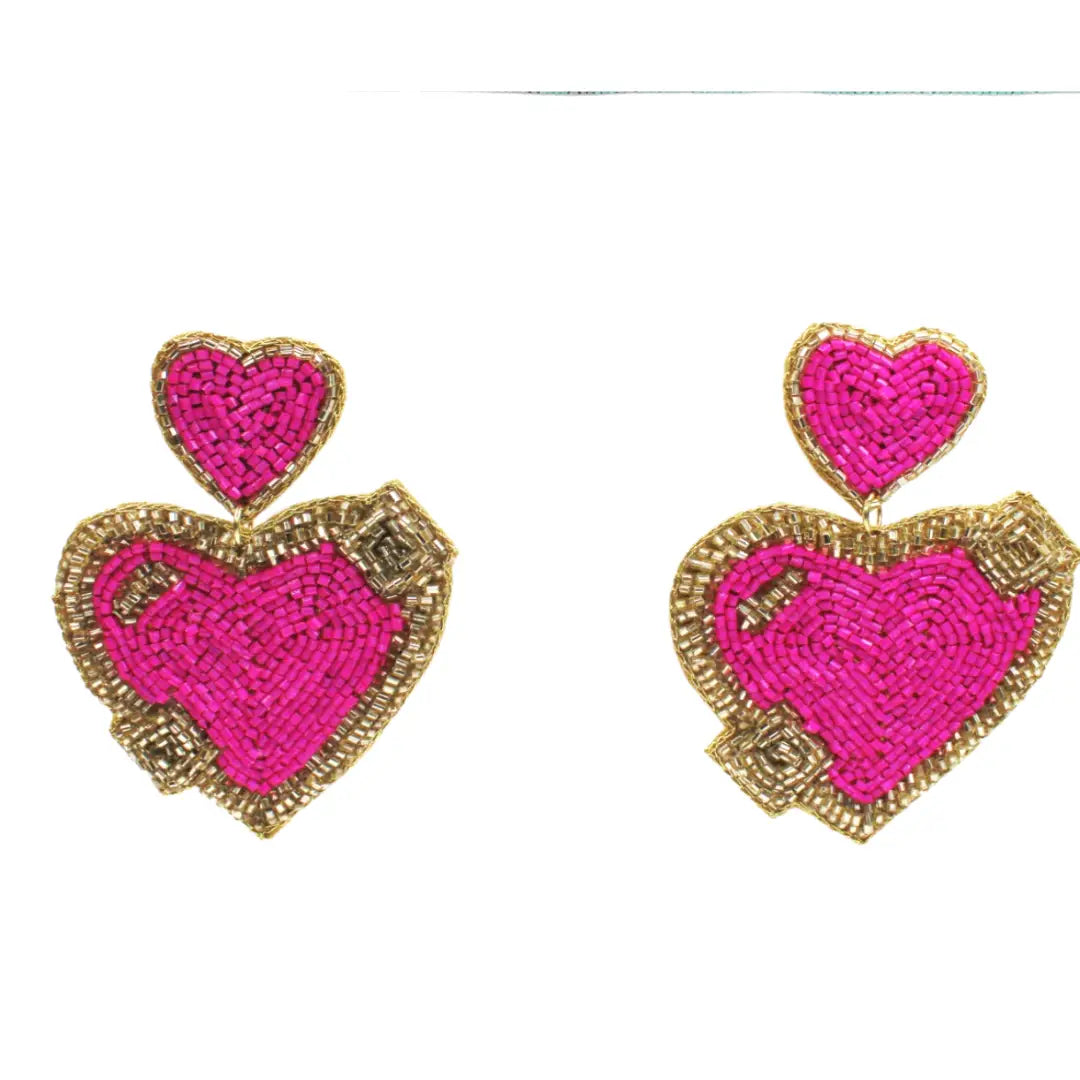 TJ - Shining Heart Earrings