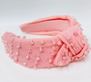 TJ - Amy Light Pink Knot Headband