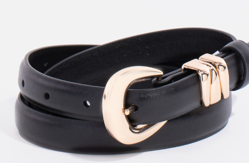 Thin Classic Leather Belt (2 colors)