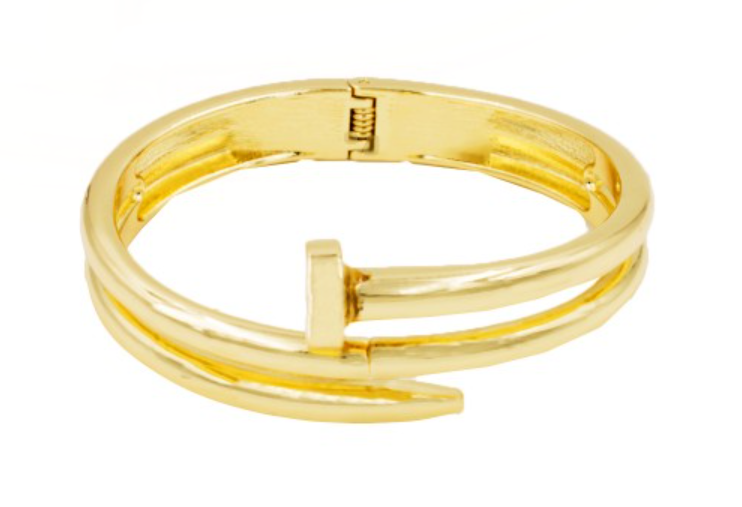 Double Wrap Nail Bracelet (2 colors)