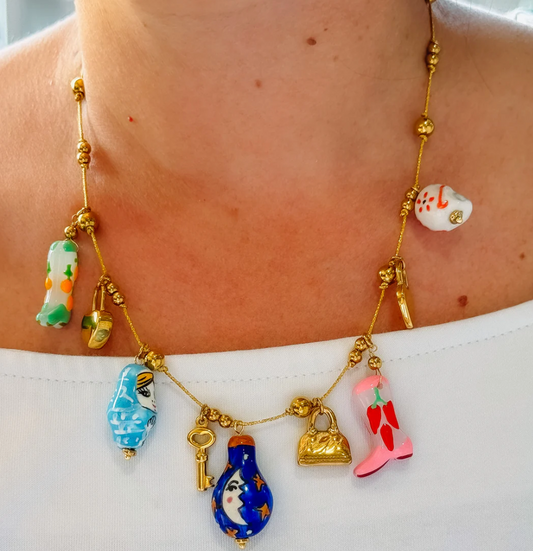 TJ - My Favorite Things Charm Necklace