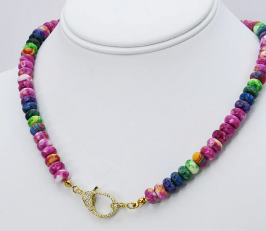TJ - Cool Girl Gemstone Necklace