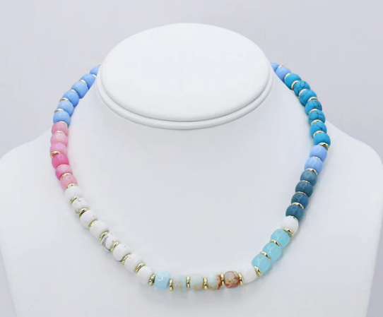 TJ - Cute Girl Gemstone Necklace