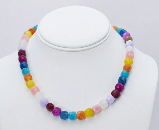 TJ - Girly Pop Gemstone Necklace