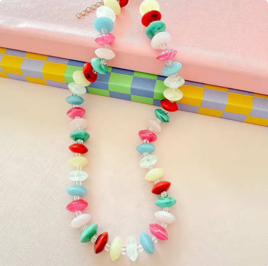 TJ -Rainbow Sorbet Necklace