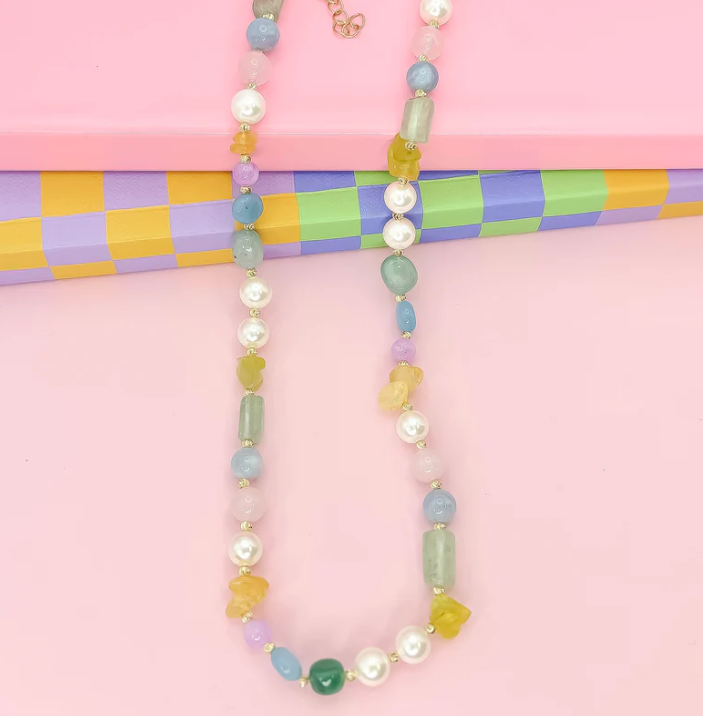 TJ - Pastel Picnic Necklace