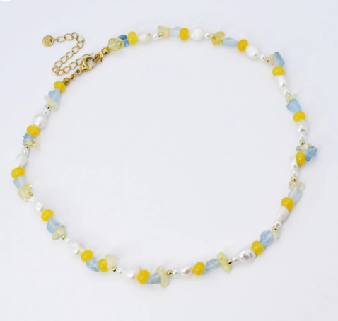 TJ  -  So Happy Gemstone Necklace