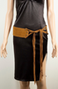 Blaire Faux Suede Fringe Wrap Belt (3 colors)