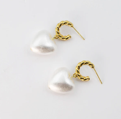 TJ - Darling Pearl Earring (2 Colors)