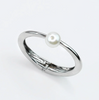 TJ - Halo Single Pearl Bangle - 2 Colors!