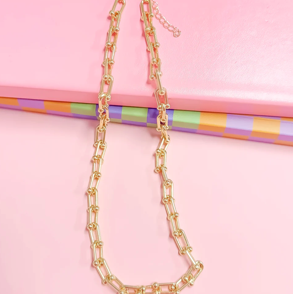TJ - Link Up Necklace - 3 Colors!