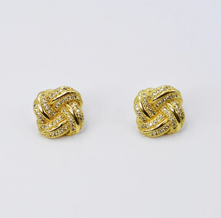 TJ - Rosette Studs- 2 Colors
