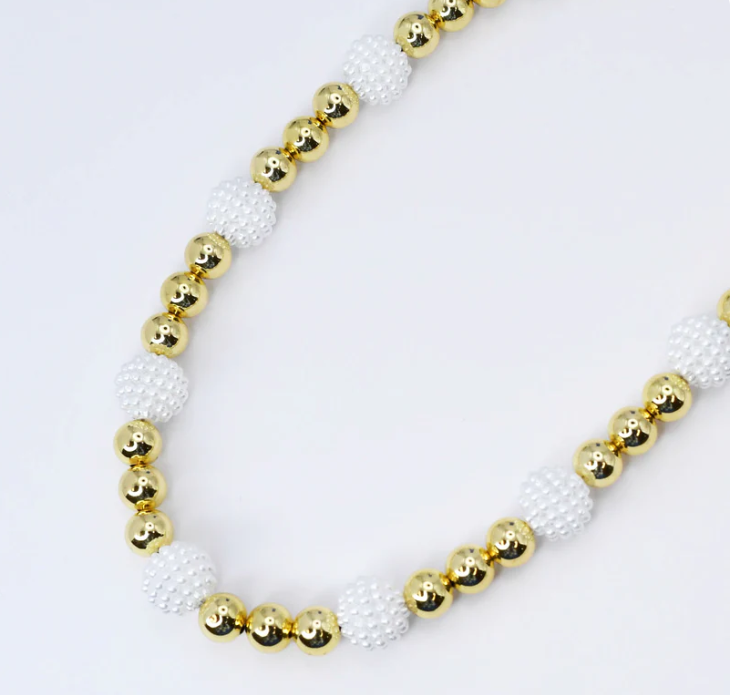 TJ - Pearl Blossom Necklace