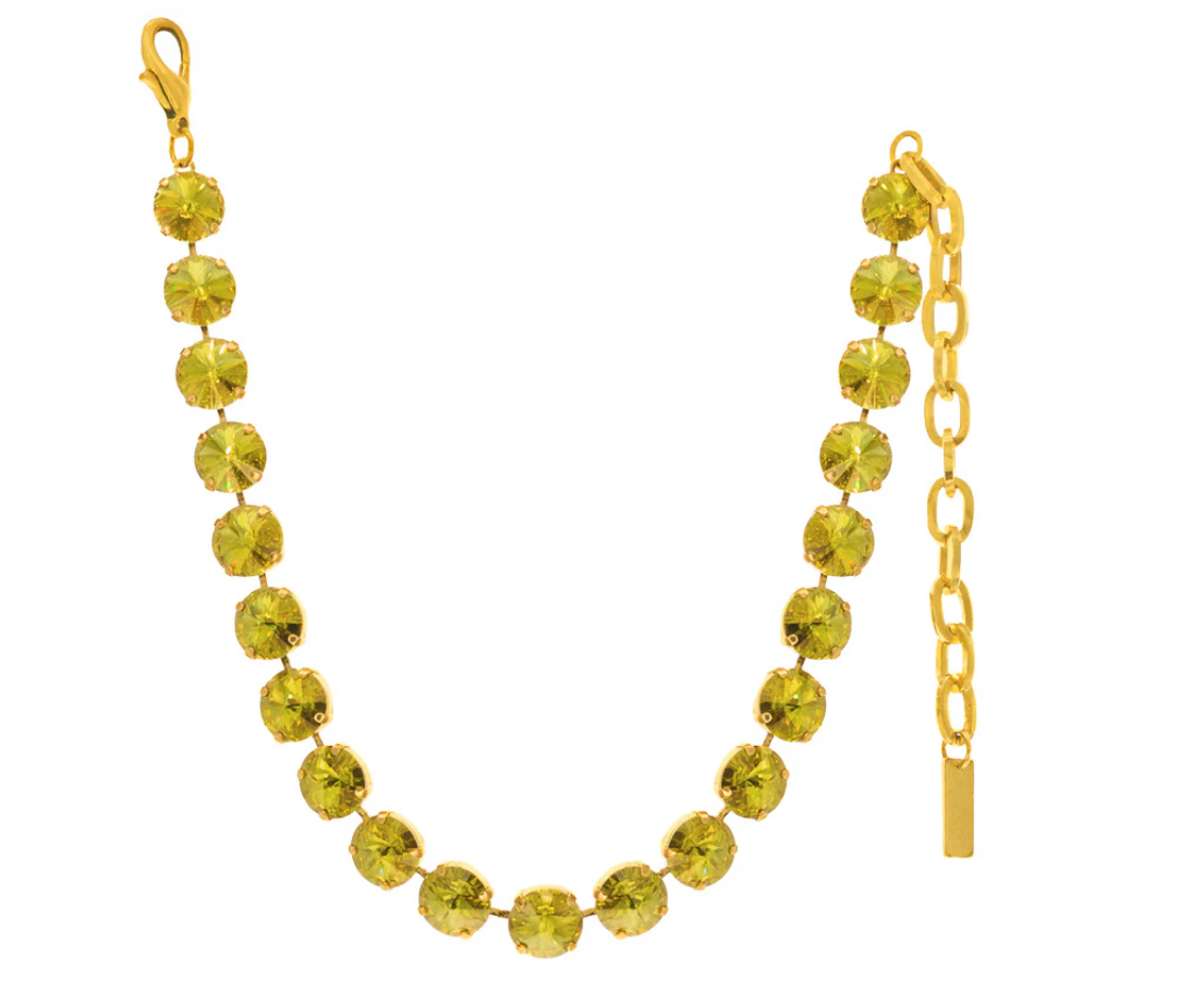 TOVA - The Sofia Choker - Citrus Lime Champagne