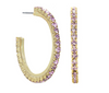 TOVA - Antique Gold Slim Hoops (3 colors)