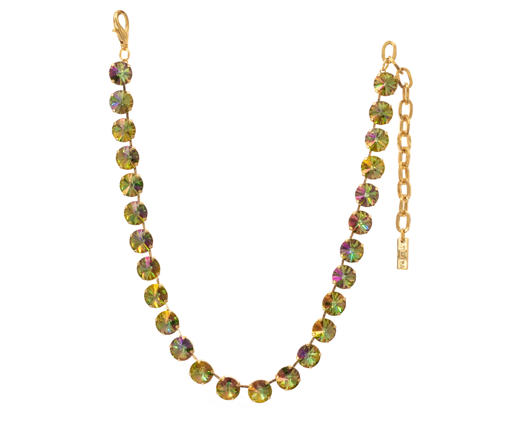 TOVA - The Sofia Necklace in Light Turquoise Brandy