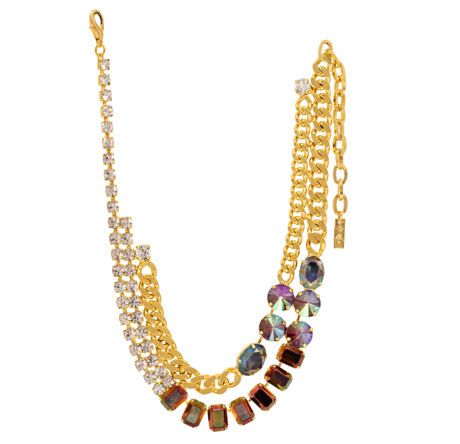 TOVA - The Rochelle Necklace in Midnight Express