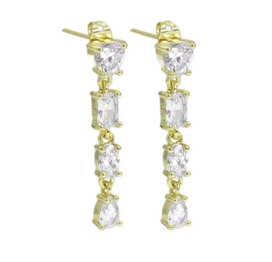 Lauren Kenzie - Crystal Earrings