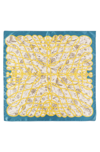 Floral Line Pattern Scarf