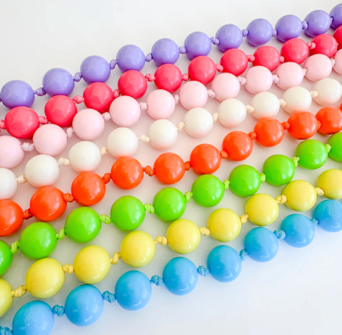 TJ - Bubblegum Beads Necklace - 8 Colors!