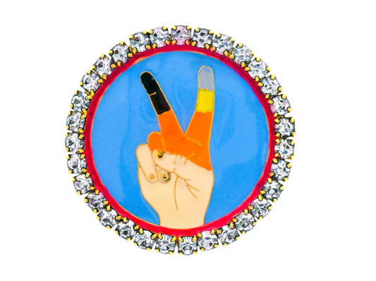 TOVA - Peace for All Brooch