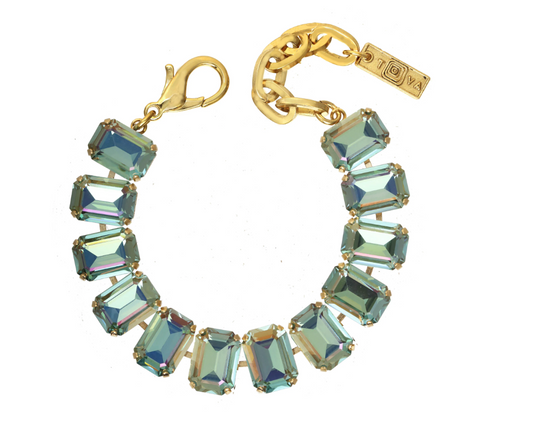TOVA - The Erina Bracelet in Aqua Lemon