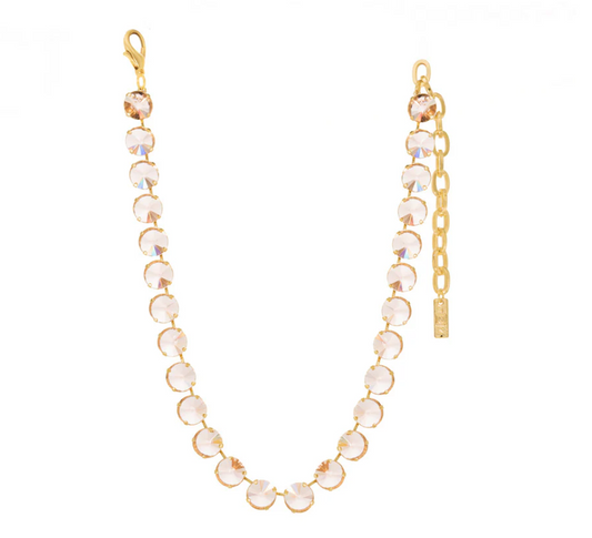 TOVA - The Sofia Necklace - Unfoiled Light Peach
