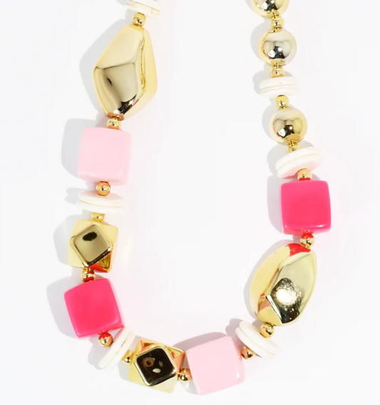TJ  - Blush & Bold Necklace