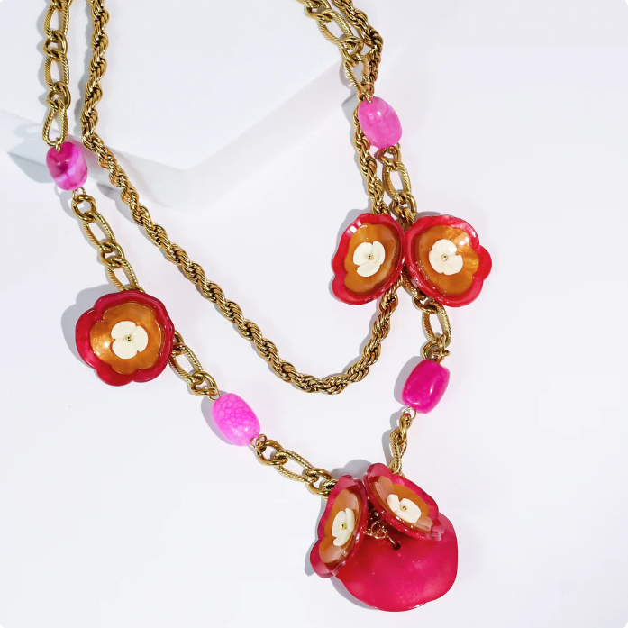 TJ - Berry Bloom Necklace