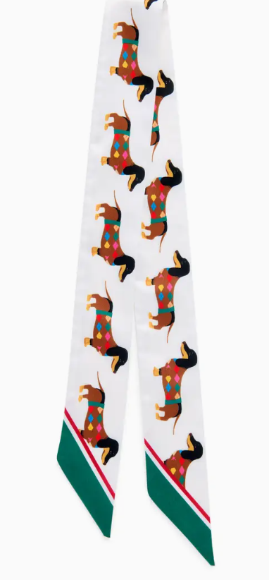 Dachshund Twilly Scarf