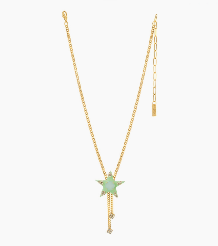 TOVA - Bolo Star Necklace in Pippamint