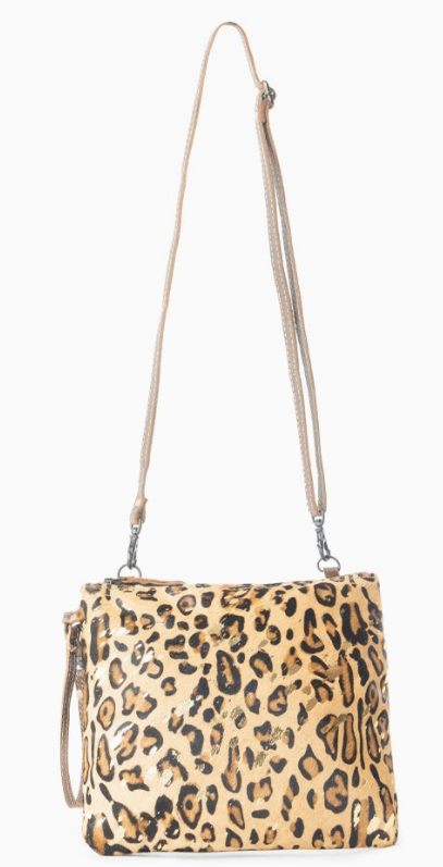 Freckled Leather & Hairon Bag