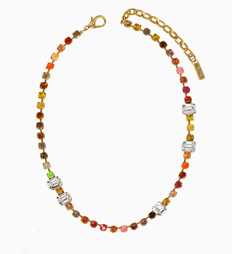 TOVA - The Aaralyn Necklace Pink Ombre