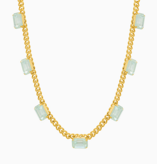 TOVA - Aylin Necklace - Ultra Mint