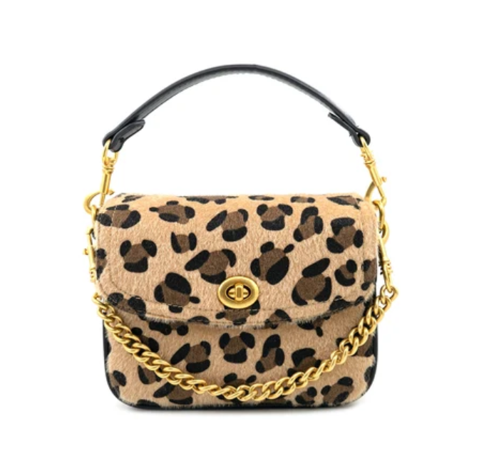The Zoe Bag in Leopard Print