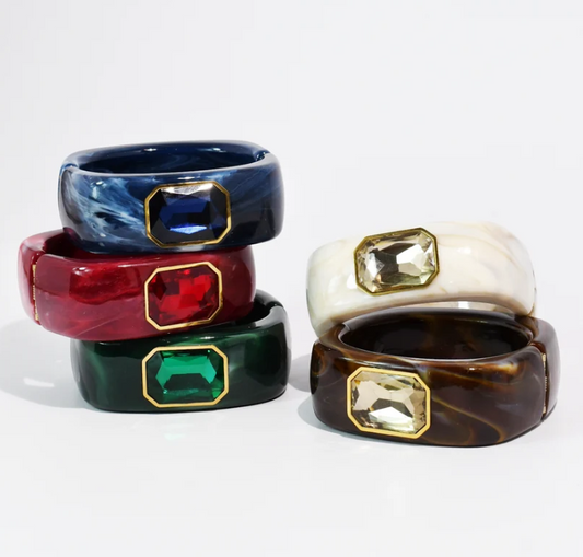 TJ - The Gemma Cuff Bracelet (5 colors)